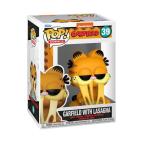 Garfield POP! Comics Vinyl Figur Garfield w/Lasagna Pan 9 cm 