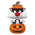 Looney Tunes POP! Television Vinyl Figur Halloween Sylvester w/Pumpkin 9 cm 