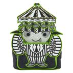 Beetlejuice by Loungefly Rucksack Mini Pinstripe 