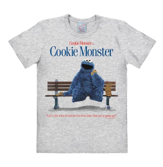 Logoshirt®️Sesamstrasse - Krümelmonster - Life is Like A Box of Cookies 