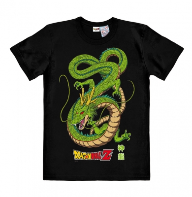 Logoshirt®️ Dragonball Z - Shenlong T-Shirt Print Damen & Herren I Lizenziertes Originaldesign schwarz | XXXL
