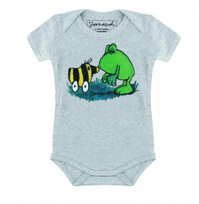 Logoshirt - Janosch - Tigerente & Frosch Baby-Body Kurzarm 