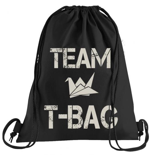 Team T-Bag Sportbeutel  bedruckter Turnbeutel mit Kordeln 