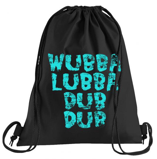Wubba Lubba Dub Dub Sportbeutel  bedruckter Turnbeutel mit Kordeln 