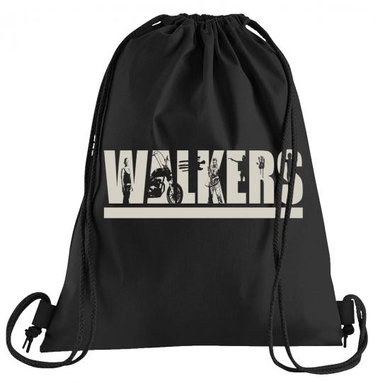 Walking Walkers Sportbeutel  bedruckter Turnbeutel mit Kordeln 
