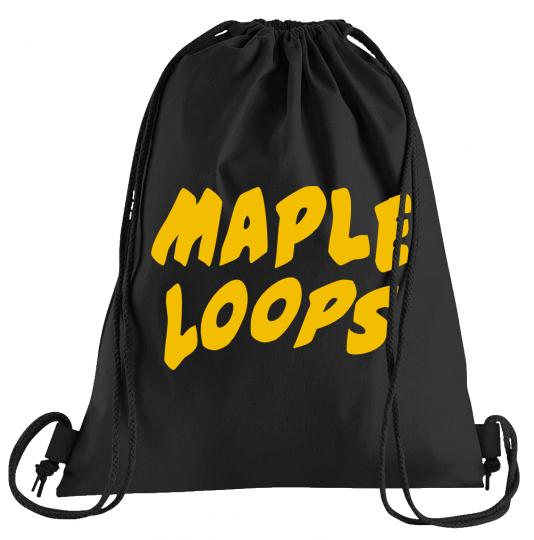 Maple Loops  Sportbeutel  bedruckter Turnbeutel mit Kordeln 