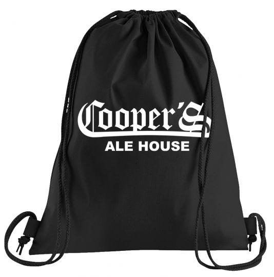 Coopers Ale House Sportbeutel  bedruckter Turnbeutel mit Kordeln 