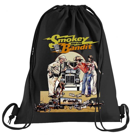 Smokey and the Bandit Sportbeutel  bedruckter Turnbeutel mit Kordeln 