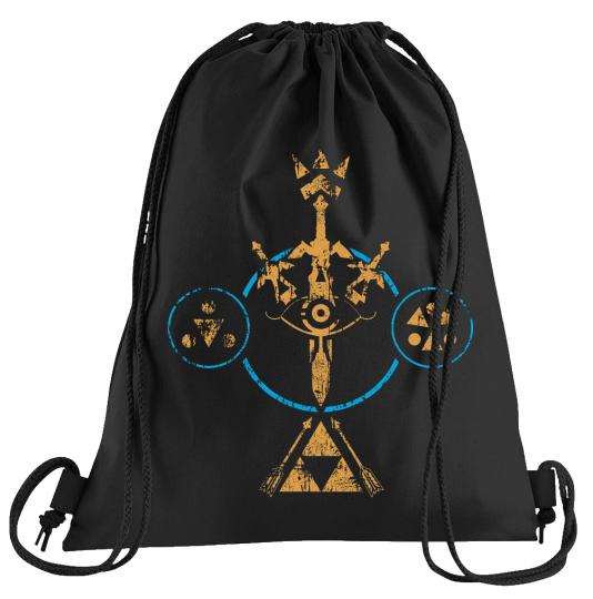 Hyrule Experience Sportbeutel  bedruckter Turnbeutel mit Kordeln 