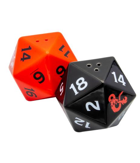 Dungeons & Dragons 3D Eierbecher mit Salzstreuer Dice 