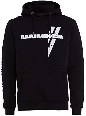 Rammstein Weißes Kreuz Hoodie 