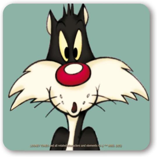 Looney Tunes - Sylvester - Oh!  - Untersetzer - Coaster 