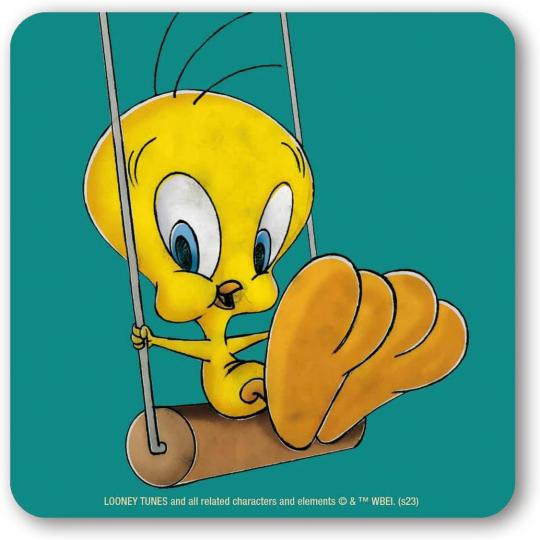 Looney Tunes - Tweety - Schaukel  - Untersetzer - Coaster 