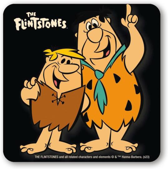 The Flintstones - Fred Feuerstein & Barney Geröllheimer  - Untersetzer - Coaster 