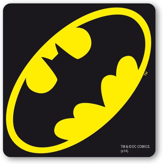 Batman Logo Untersetzer - Held - DC Comics - Coaster 