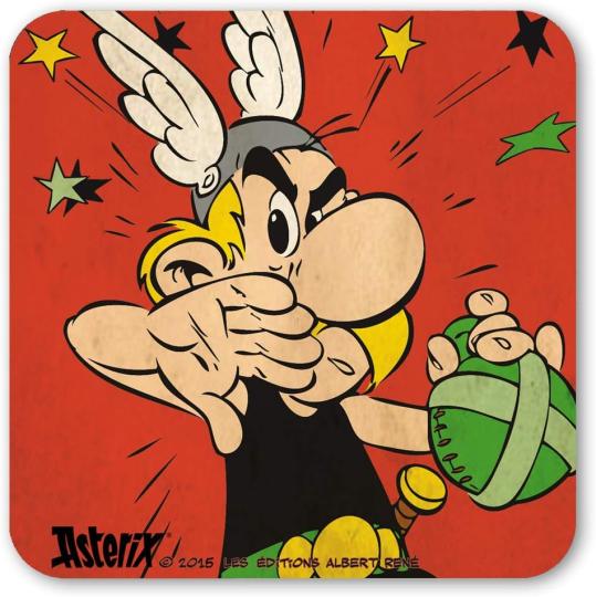 Asterix Untersetzer - Zaubertrank - Asterix der Gallier - Untersetzer - Coaster 