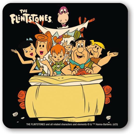 The Flintstones - On Tour  - Untersetzer - Coaster 
