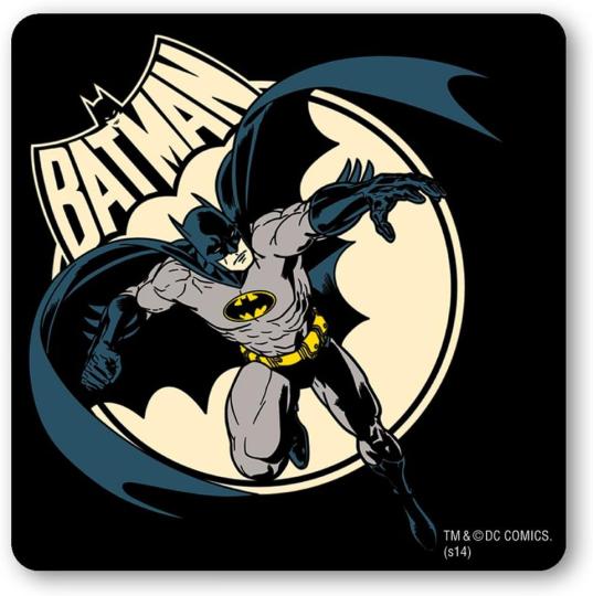 Batman Full Moon Untersetzer - Held - DC Comics - Coaster 