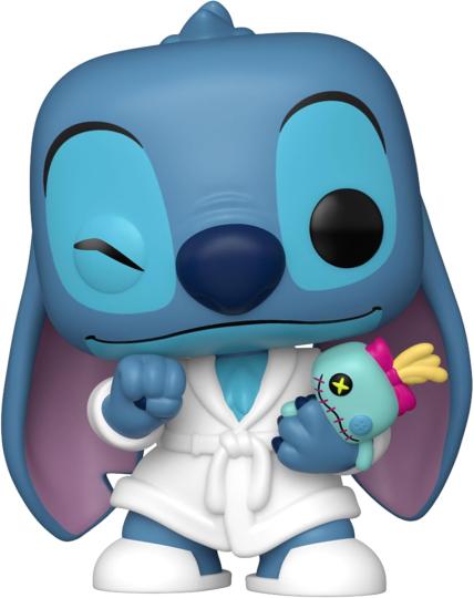 Lilo & Stitch POP! Vinyl Figur Stitch in Robe 9 cm 