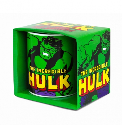 Logoshirt Marvel Comics - Incredible Hulk Porzellan Tasse - Kaffeebecher - grün - Lizenziertes Originaldesign … 