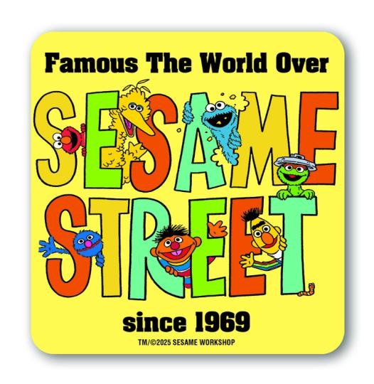 Sesame St - Since 1969 - Coaster 