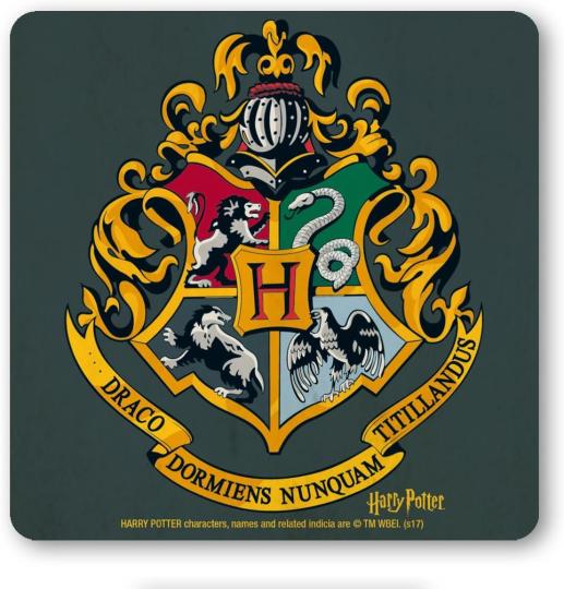 Harry Potter Untersetzer - Hogwarts - Coaster 