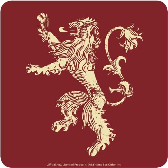 Game of Thrones Coaster Lannister Untersetzer 