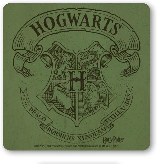 Harry Potter Untersetzer - Hogwarts Vintage  - Coaster 