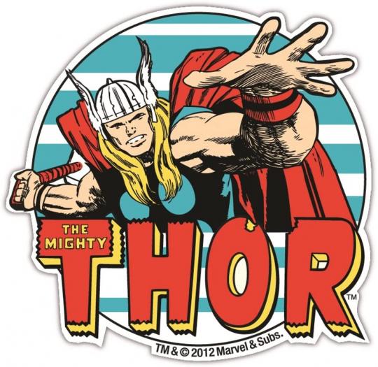 Logoshirt Magnet Thor - Marvel Comics - Kühlschrankmagnet - Lizenziertes Originaldesign 