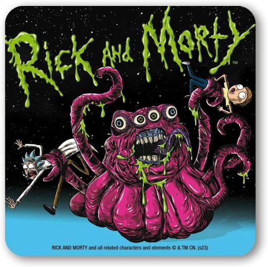 Rick and Morty - Monster Slime - Untersetzer - Coaster 