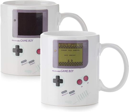 Nintendo Game Boy Tasse mit Thermoeffekt Super Mario Land 