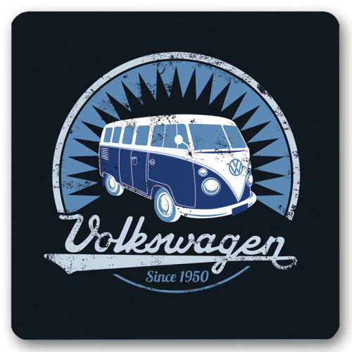 VW Collection Since 1950 - Blau - Untersetzer - Coaster 
