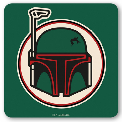 Star Wars Boba Fett Untersetzer Standard - Coaster 