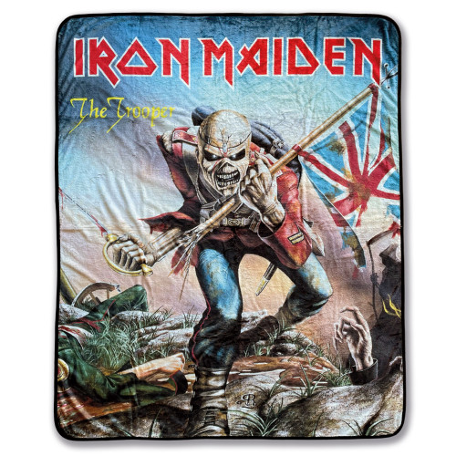 Iron Maiden Fleecedecke- Trooper 