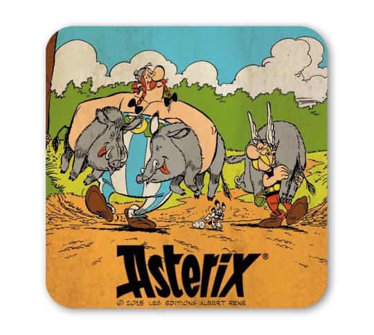 Asterix und Obelix - Boar Hunting - Untersetzer - Coaster 