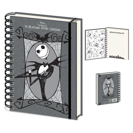 The Nightmare Before Christmas Spooky Notizbuch A5 Jack Skellington 