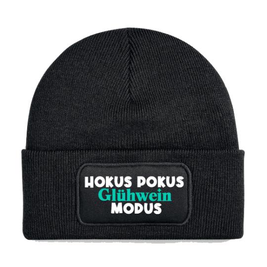Beechfield Original Patch Beanie - Hokus Pokus Glühwein Modus 