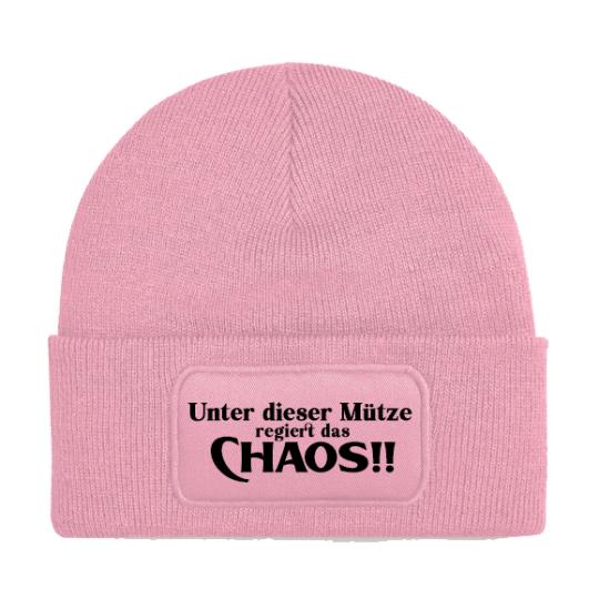 Beechfield Original Patch Beanie - Unter dieser Mütze regiert das Chaos 