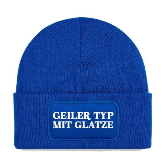 Beechfield Original Patch Beanie - Geiler Typ mit Glatze 
