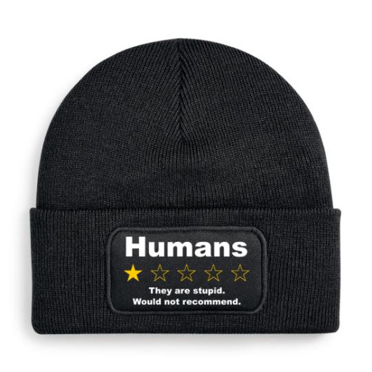 Beechfield Original Patch Beanie - Humans - not recommend 