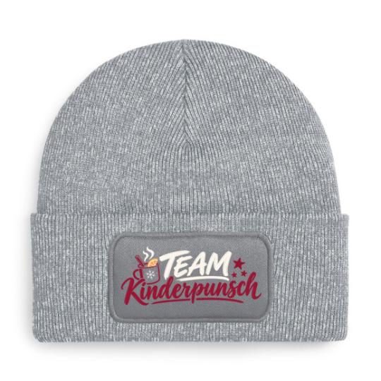 Beechfield Original Patch Beanie - Team Kinderpunsch 