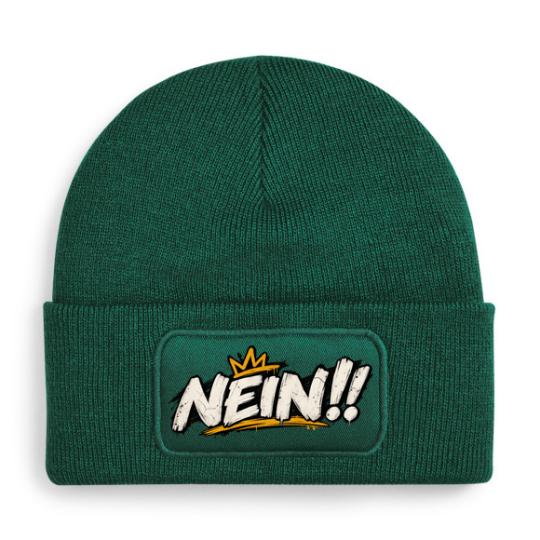 Beechfield Original Patch Beanie - Nein 