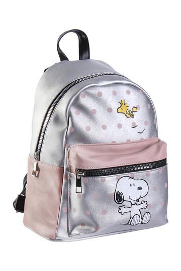 Peanuts Kunstleder-Rucksack Snoopy & Woodstock 