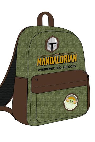 Star Wars The Mandalorian Rucksack Wherever I Go 