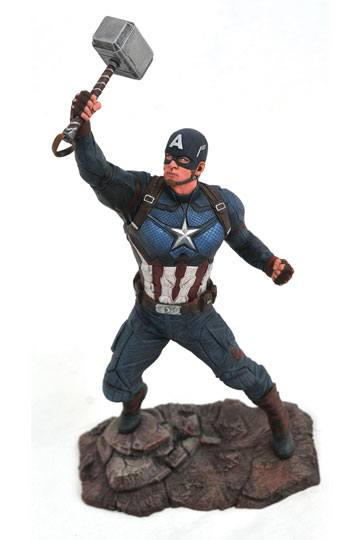Avengers Endgame Marvel Gallery PVC Statue Captain America 23 cm 
