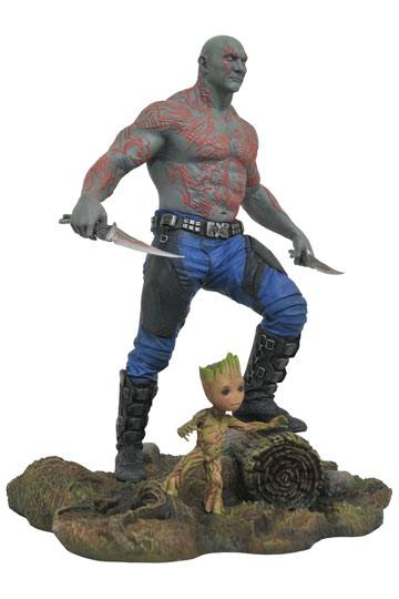 Guardians of the Galaxy Vol. 2 Marvel Gallery PVC Statue Drax & Baby Groot 25 cm 