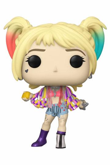 Birds of Prey POP! Heroes Vinyl Figur Harley Quinn (Caution Tape) 9 cm 