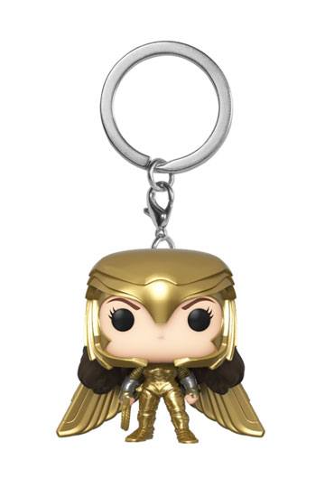 Wonder Woman 1984 Pocket POP! Vinyl Schlüsselanhänger Wonder Woman (Gold Wing) 4 cm 