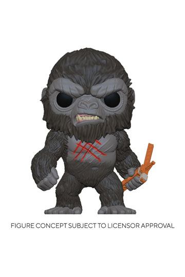 Godzilla Vs Kong POP! Movies Vinyl Figur Battle Worn Kong 9 cm 