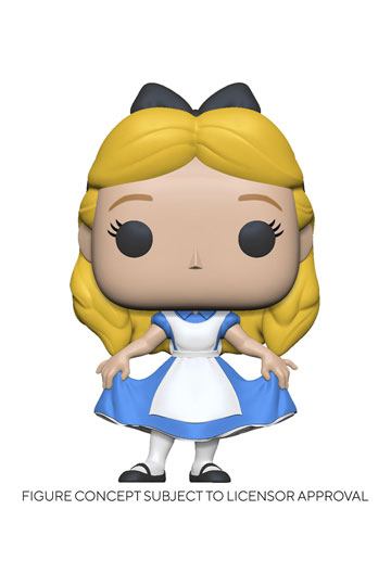 Alice im Wunderland POP! Disney Vinyl Figur Alice Curtsying 9 cm 
